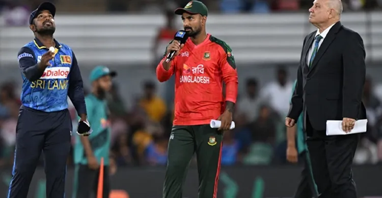 শ্রীলঙ্কার বিপক্ষে টসে জিতে ফিল্ডিংয়ে বাংলাদেশ, একাদশে দুই পরিবর্তন
