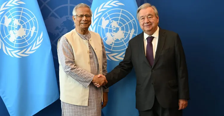 বাংলাদেশের গণতান্ত্রিক উত্তরণে পূর্ণ সমর্থনের অঙ্গীকার জাতিসংঘ মহাসচিবের