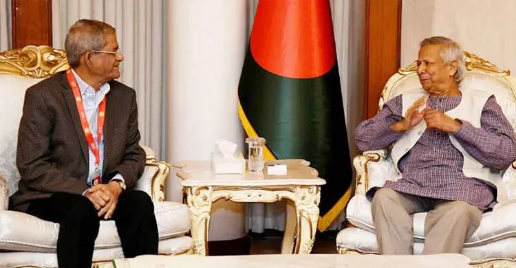 আজ সন্ধ্যায় প্রধান উপদেষ্টার সঙ্গে বিএনপি মহাসচিবের বৈঠক