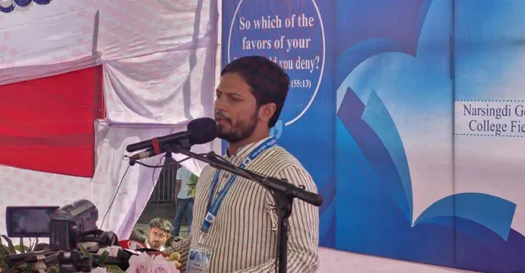 আন্দোলনের আগে এদেশে জুলুম ও ফ্যাসিসবাদ কায়েম করা হয়েছিল: জাহিদুল ইসলাম