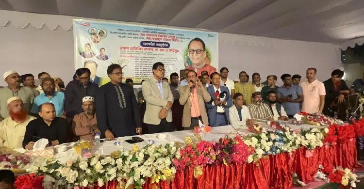 মানুষ ধানের শীষে ভোট দেওয়ার অপেক্ষায় আছে: ড. এম এ কাইয়ুম