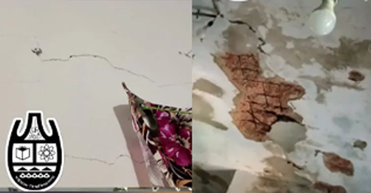 সাম্প্রতিক ভূমিকম্পে চবির একাধিক হলে দেখা গিয়েছে ফাটল, টনক নড়েনি প্রশাসনের