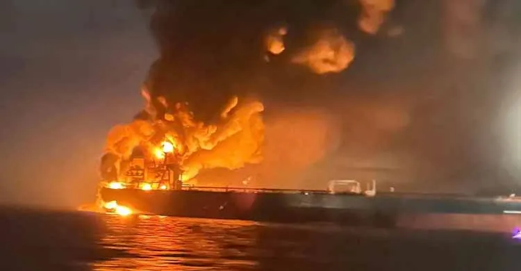 কৃষ্ণ সাগরে রাশিয়ার দুই ট্যাংকারে ইউক্রেনের নাভাল ড্রোন হামলা