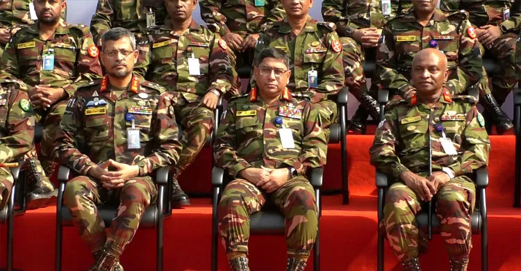 সাভারে সেনাবাহিনীর আরভিএন্ডএফ কোরের বার্ষিক অধিনায়ক সম্মেলন