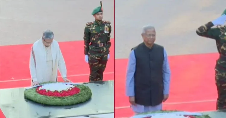 শহীদ বুদ্ধিজীবীদের প্রতি রাষ্ট্রপতি ও প্রধান উপদেষ্টার শ্রদ্ধা