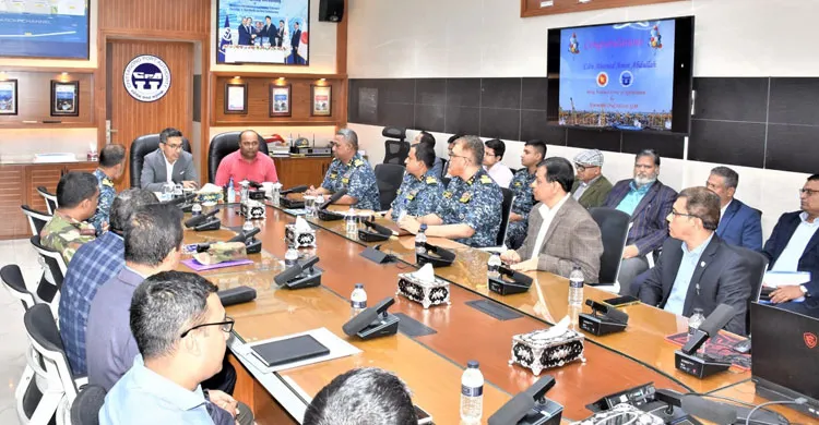 বিডা চেয়ারম্যান আশিক চৌধুরীর মাতারবাড়ী ও চট্টগ্রাম বন্দর পরিদর্শন