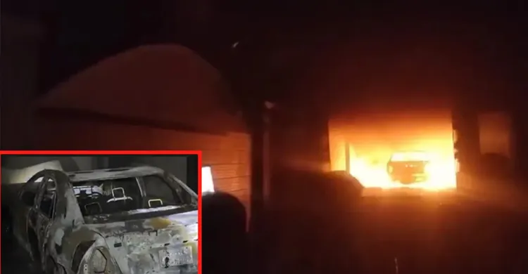 আনিসুল ইসলাম মাহমুদের বাড়িতে অগ্নিসংযোগ ও ভাঙচুর