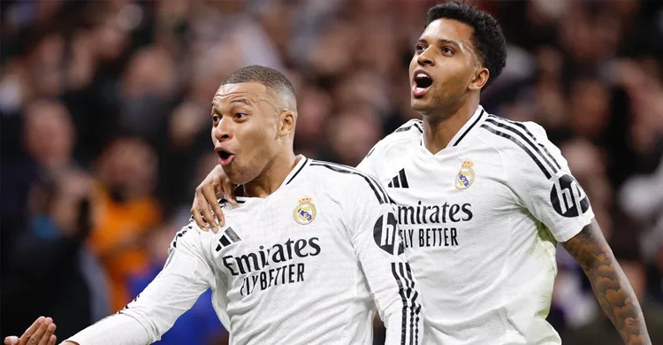 বার্নাব্যুতে ঘুরে দাঁড়াল রিয়াল, এমবাপে ছুঁলেন রোনালদোর ঐতিহাসিক রেকর্ড