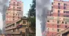 পুরান ঢাকার আরমানিটোলায় ১৪ তলা ভবনে আগুন
