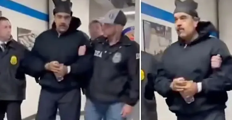 মাদুরোকে ‘অপরাধীর মতো হাঁটিয়ে নেওয়ার’ ভিডিও প্রকাশ করল হোয়াইট হাউস