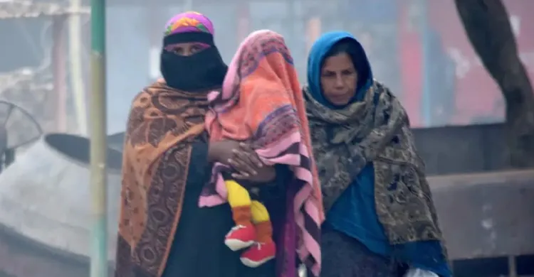 চুয়াডাঙ্গায় হাড়কাঁপানো ঠান্ডায় কষ্টে নিম্ন আয়ের মানুষ