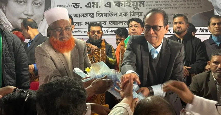 ড. এম এ কাইয়ুমের উদ্যোগে ঢাকা-১১ আসনে জুলাইয়ে আহত ও নিহত পরিবারে আর্থিক সহায়তা বিতরণ