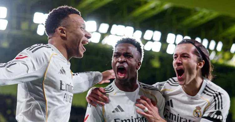 ভিয়ারিয়ালকে হারিয়ে লা লিগার শীর্ষে রিয়াল মাদ্রিদ