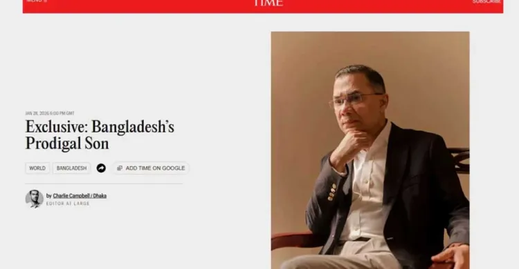 অপরাধের বিচার নিশ্চিত করা হবে: টাইম ম্যাগাজিনকে তারেক রহমান