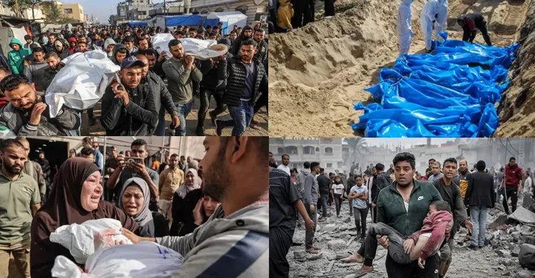 গাজায়  প্রায় ৭০ হাজার ফিলিস্তিনি নিহতের কথা স্বীকার ইসরায়েলের