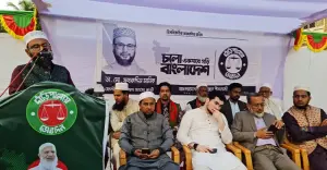 সোনাগাজীর ভোরবাজারে দাড়ি-পাল্লার গণসংযোগ