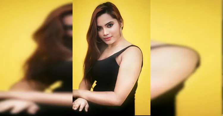 বহু গুণে গুণান্বিত মডেল ও অভিনেত্রী কথা চৌধুরী