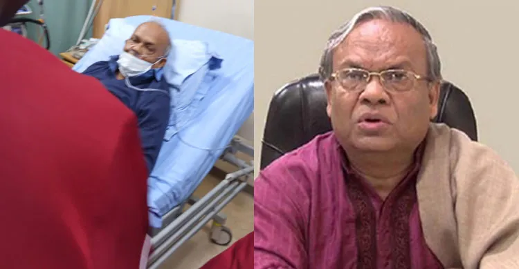 বিএনপির রুহুল কবির রিজভী হাসপাতালে ভর্তি
