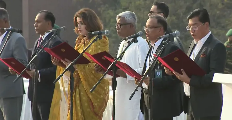 প্রতিমন্ত্রী হিসেবে শপথ নিয়েছেন ২৪ জন