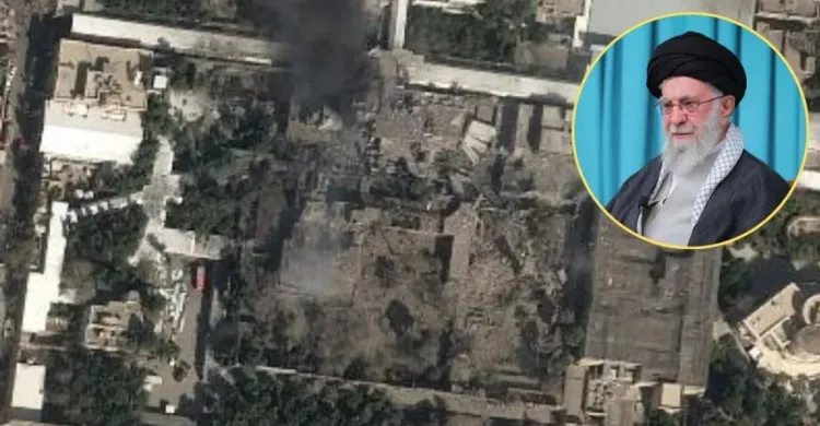 হামলায় খামেনির প্রাসাদ পুরোপুরি ধ্বংস