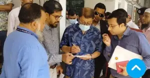 হঠাৎ হাসপাতাল পরিদর্শনে স্বাস্থ্যমন্ত্রী