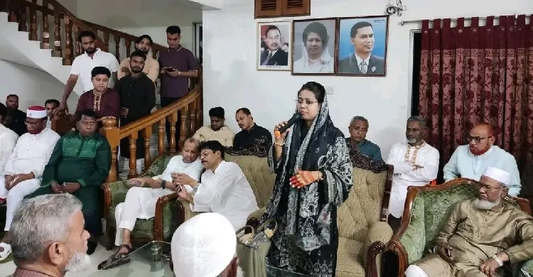 শেরপুরে বিএনপির ঈদ পুনর্মিলনী অনুষ্ঠানে প্রার্থীর বিরুদ্ধে অবস্থান নেওয়া নেতাদের বহিষ্কারের দাবি