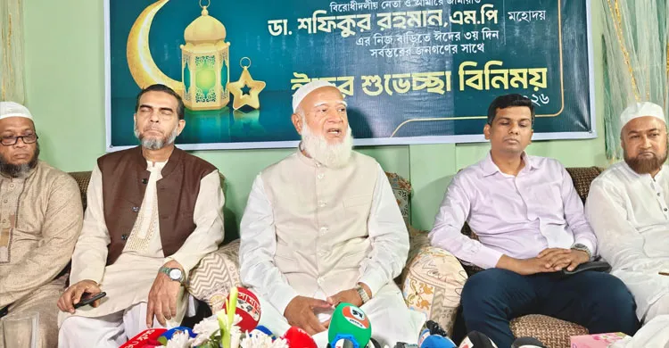 সঠিক পথে না ফিরলে জনগণের প্রতিরোধের মুখে পড়বেন: সরকারকে ডা. শফিকুর রহমান