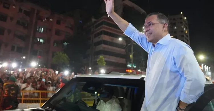 প্রধানমন্ত্রী হওয়ার পর প্রথমবার বিএনপি কার্যালয়ে তারেক রহমান