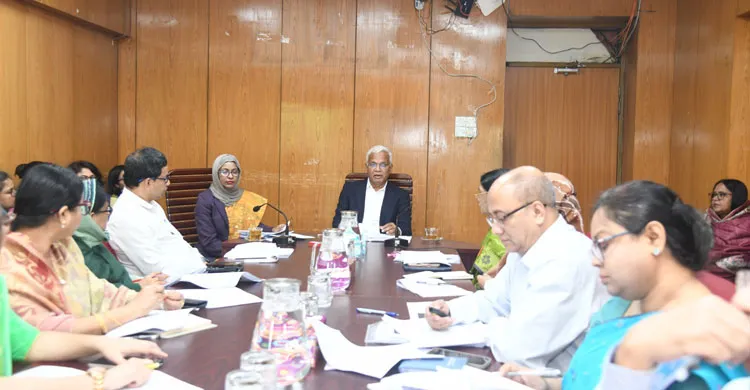 মহিলা ও শিশু বিষয়ক মন্ত্রণালয়ে নির্বাচনী ইশতেহার বাস্তবায়ন কর্মপরিকল্পনা সভা