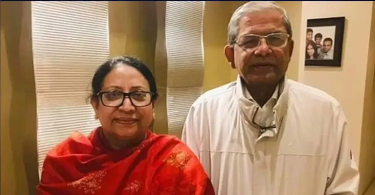 স্বাস্থ্য পরীক্ষায় সস্ত্রীক সিঙ্গাপুর গেলেন মির্জা ফখরুল