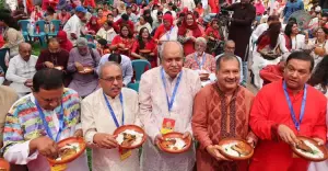 জাতীয় প্রেস ক্লাবে বর্ণাঢ্য বর্ষবরণ