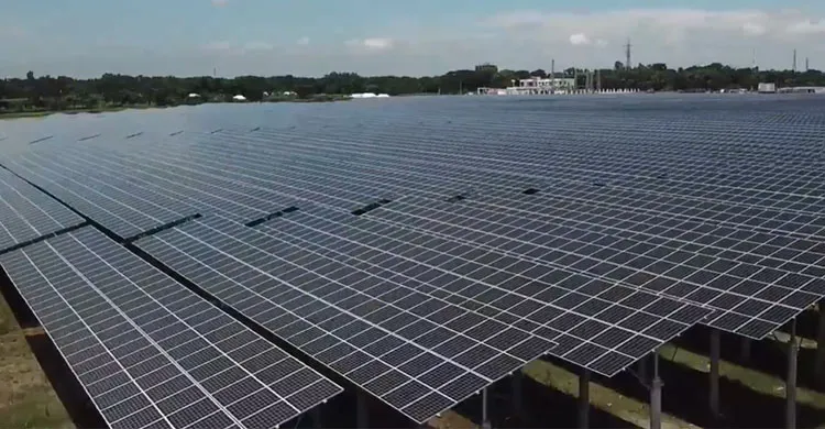 সৌরশক্তি থেকে ১০ হাজার মেগাওয়াট বিদ্যুৎ উৎপাদনের লক্ষ্যমাত্রা নির্ধারণ সরকারের