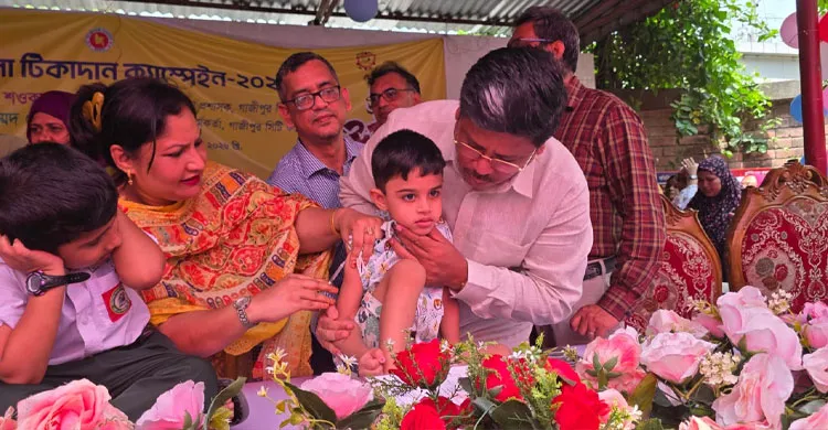 জিসিসি পৌনে দুই লাখ শিশুকে হাম-রুবেলার টিকা দেবে