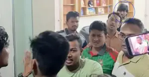 থানায় ঢুকে ডাকসু নেতা মুসাদ্দিকের ওপর হামলা, শাহবাগে উত্তেজনা