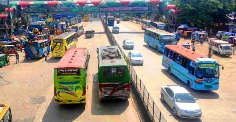 কুমিল্লা-ঢাকা রুটে নন-এসি বাসের ভাড়া বাড়ল ১০ টাকা