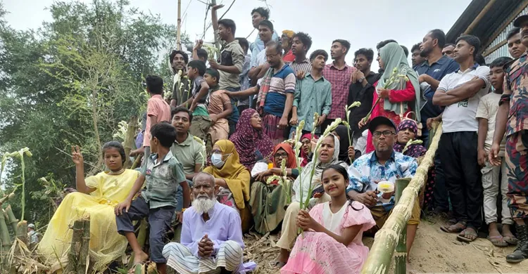 প্রধানমন্ত্রীর আগমনে উলশী গ্রামে আনন্দ-উচ্ছ্বাস
