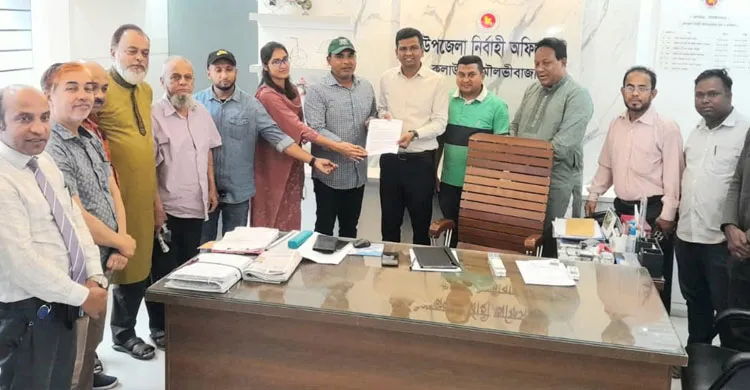 কুলাউড়ায় পাবলিক লাইব্রেরি পুনঃস্থাপনের দাবিতে ইউএনও বরাবর স্মারকলিপি