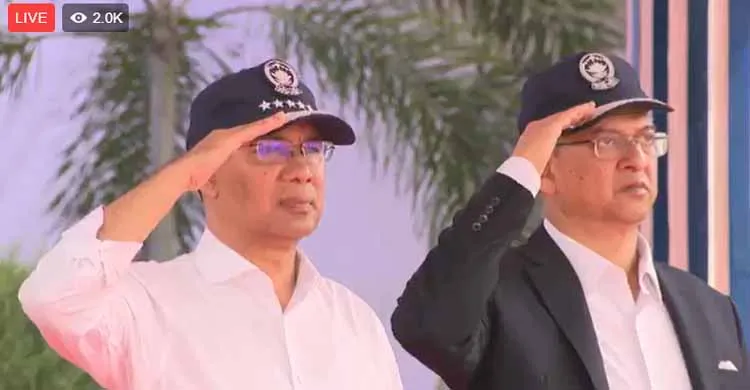 পুলিশ সপ্তাহ উদ্বোধন করলেন প্রধানমন্ত্রী তারেক রহমান