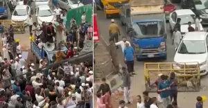 রামিসা হত্যার প্রতিবাদে মিরপুর-১০ অবরোধ, যান চলাচলে ধীরগতি