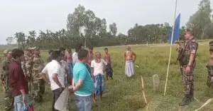 পাটগ্রাম সীমান্তে খুঁটি স্থাপনের চেষ্টা বিএসএফের, রুখে দিলো বিজিবি