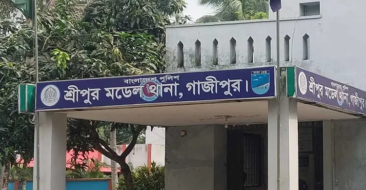 শ্রীপুরে অন্তঃসত্ত্বা গৃহবধূর ঝুলন্ত মরদেহ উদ্ধার, স্বামী আটক
