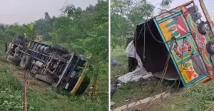 কালিহাতিতে ট্রাক উল্টে ১৫ জন নিহত