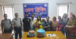 মুন্সীগঞ্জে মাদকবিরোধী অভিযানে নারীসহ আটক ৬