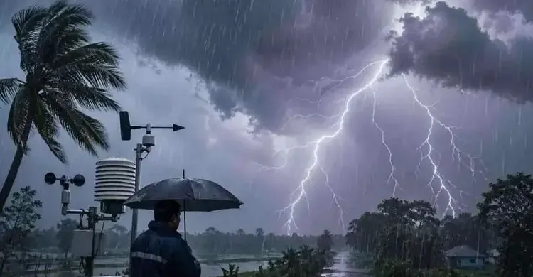 সন্ধ্যার মধ্যে ১১ জেলায় ঝড়-বজ্রবৃষ্টির সতর্কতা