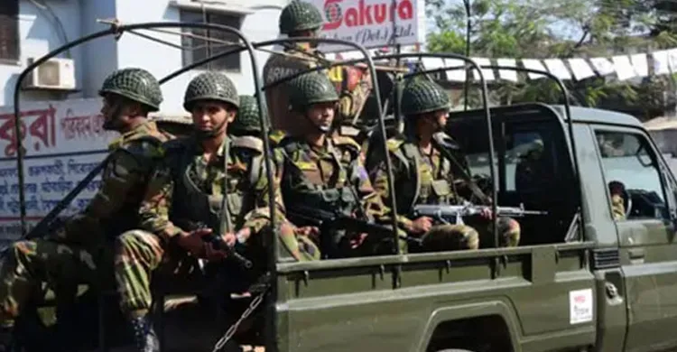 রাজধানীসহ ৬ জেলায় সেনাবাহিনী মোতায়েন