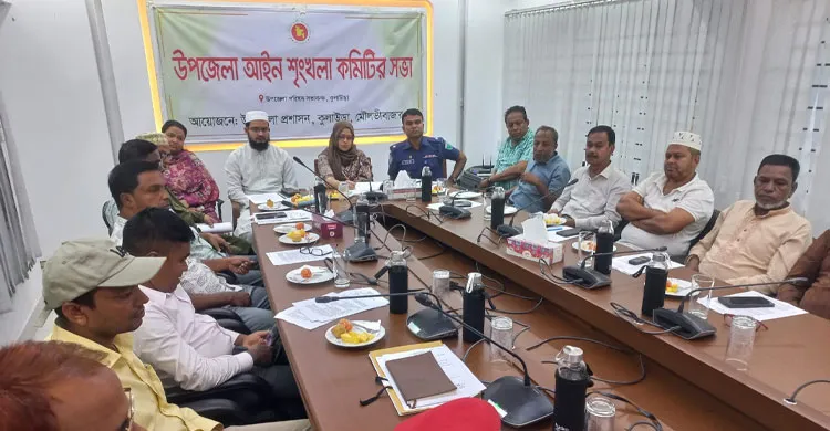 কুলাউড়াকে পরিচ্ছন্ন ও যানজটমুক্ত শহর গড়তে অভিযান অব্যাহত রয়েছে