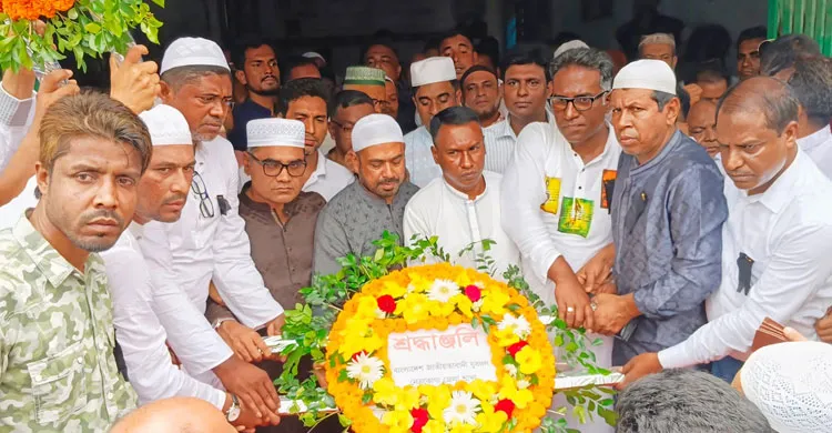 যুবদল নেতা ওয়ারেস উদ্দিন ফরাসের জানাজায় কেন্দ্রীয় নেতাদের অংশগ্রহণ