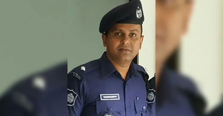 নান্দাইল মডেল থানার অফিসার ইনচার্জ আজহারুল ইসলাম। ছবিঃ সংগৃহীত
