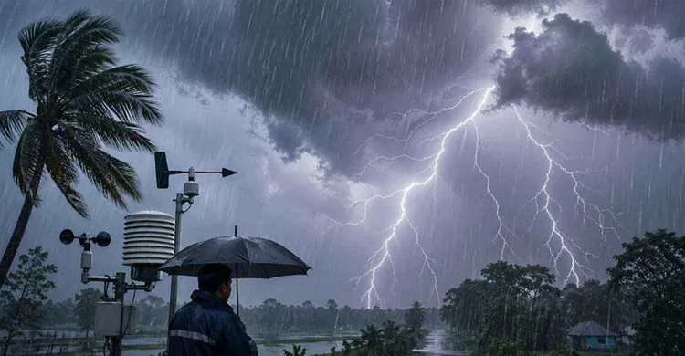 ৮ জেলায় বজ্রবৃষ্টির পূর্বাভাস, নদীবন্দরে সতর্ক সংকেত