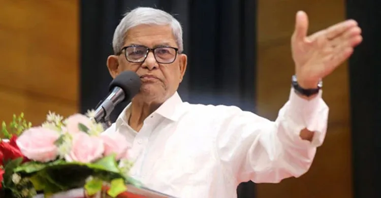 ক্ষমতায় যেতে জুলাইকে ব্যবহার করতে চায় বিরোধীরা: মির্জা ফখরুল
